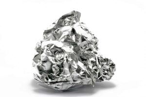 alluminio in lavatrice