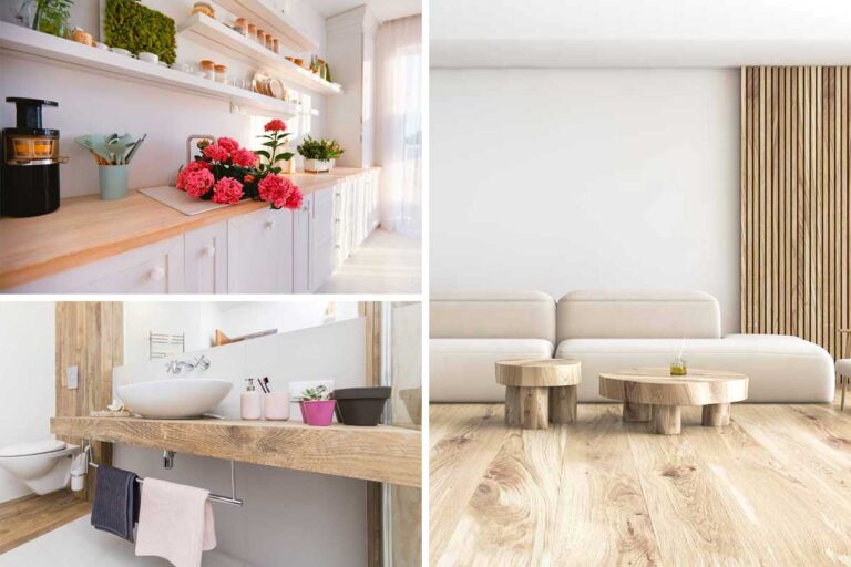 Segreti di design: come arredare con bianco e legno per una casa raffinata arredare casa col bianco e il legno