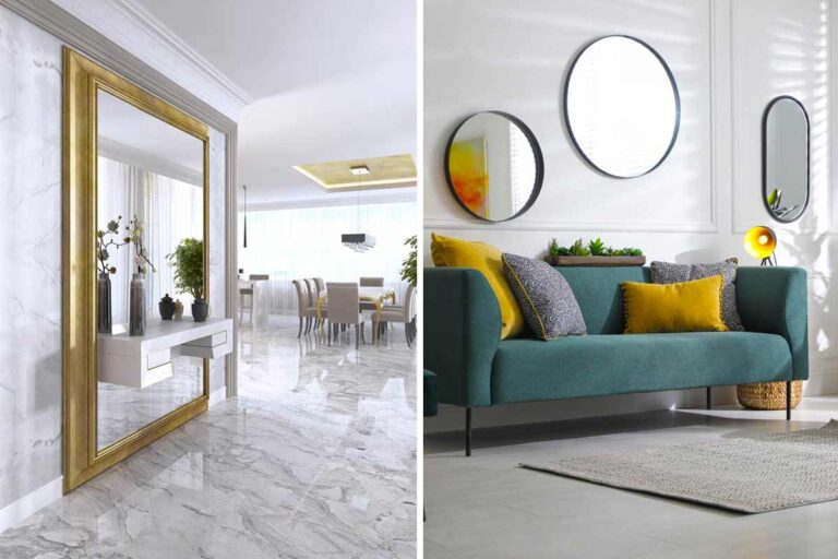 Rinnova i tuoi interni: idee uniche per decorare con gli specchi arredare con gli specchi