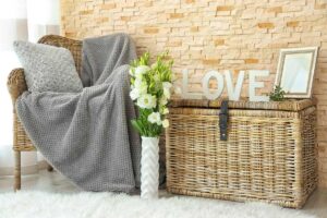 cesti in vimini home decor