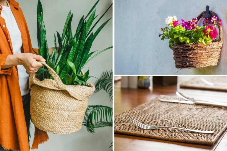 Ricicla e decora i vecchi cesti di vimini per rinnovare il look della tua casa vecchi cesti di vimini