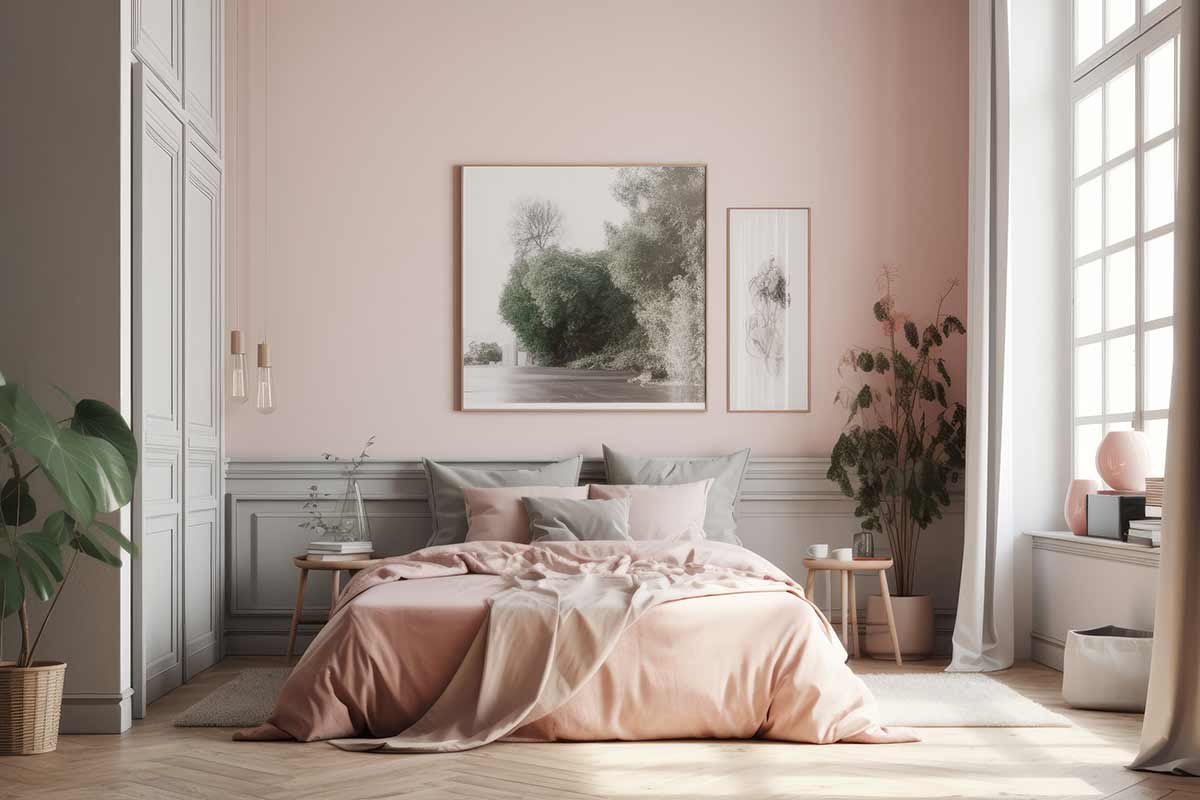 Sweet Embrace, camera da letto