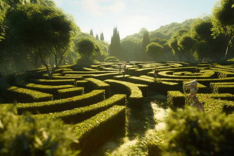Magia verde: come creare un labirinto di siepi nel tuo giardino con le giuste piante labirinto di siepi
