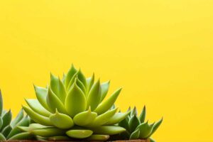 piante grasse ingiallite e molli