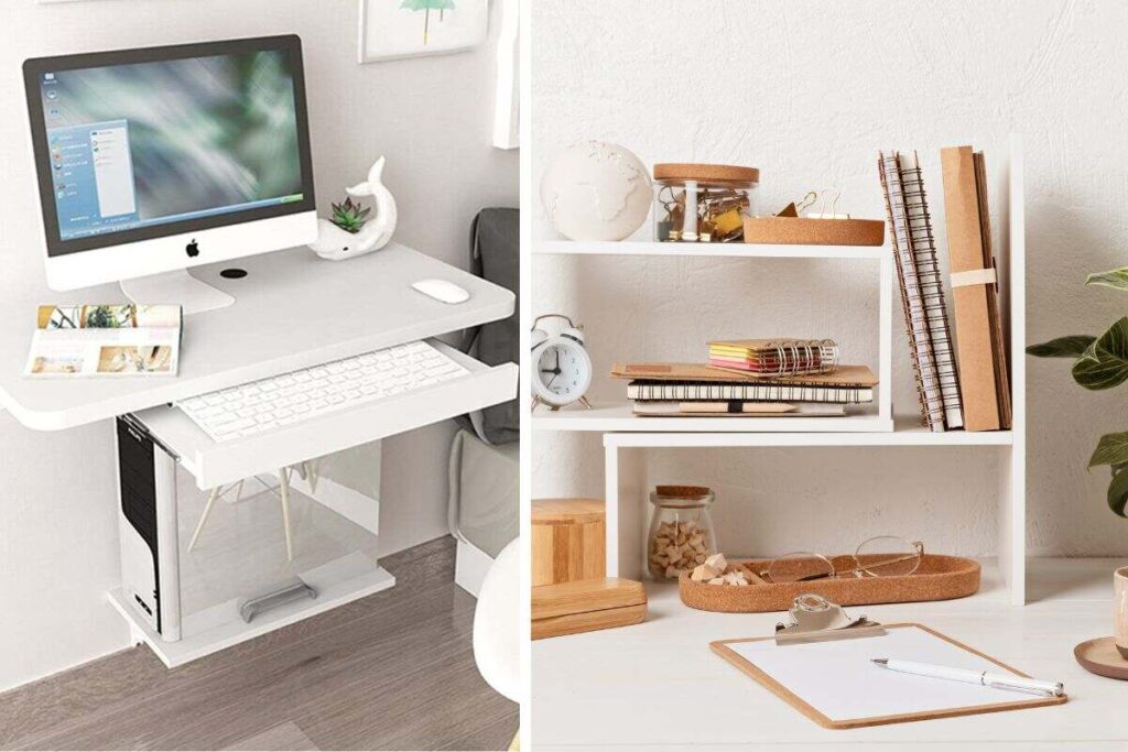 angolo ufficio in casa: soluzioni salvaspazio