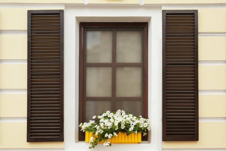 Persiane perfettamente pulite