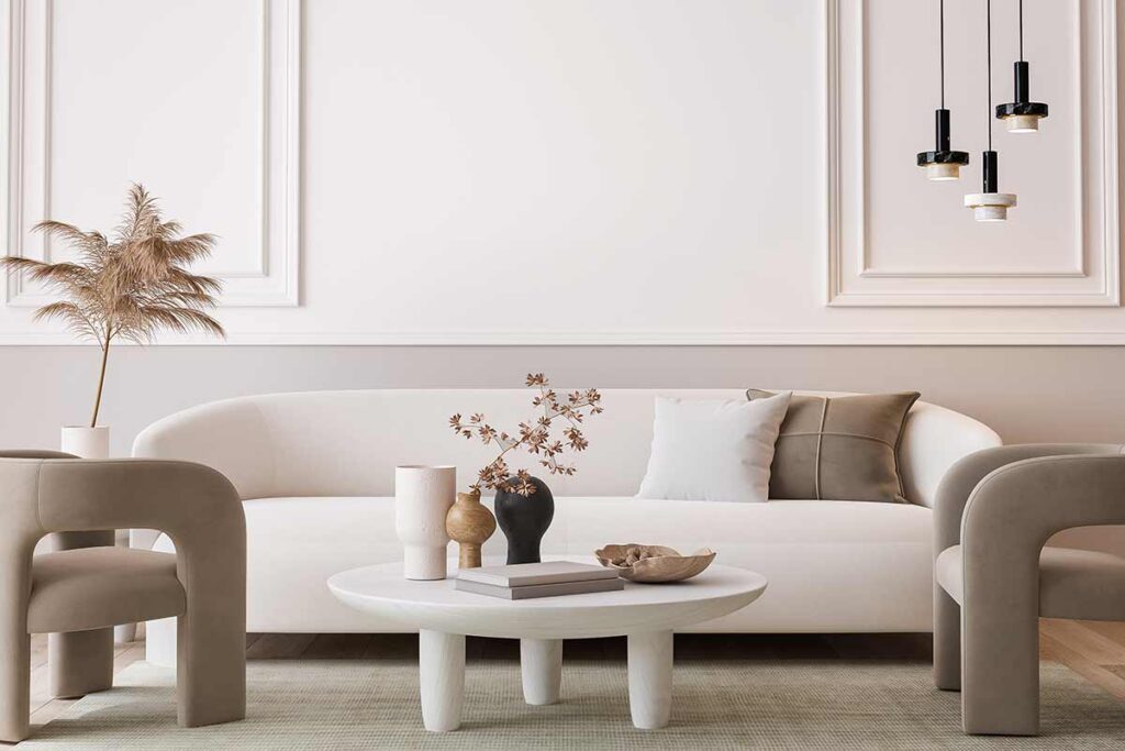 minimalismo raffinato nell'arredamento