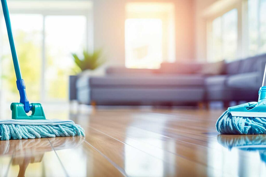 Pulizia e cura del parquet segreti naturali.