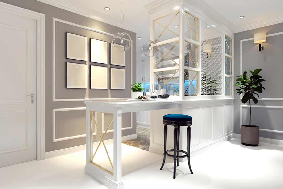 stanza buia ben illuminata