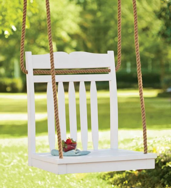 sedie riciclo creativo