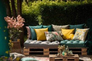 Pallet: progetti vintage per giardino