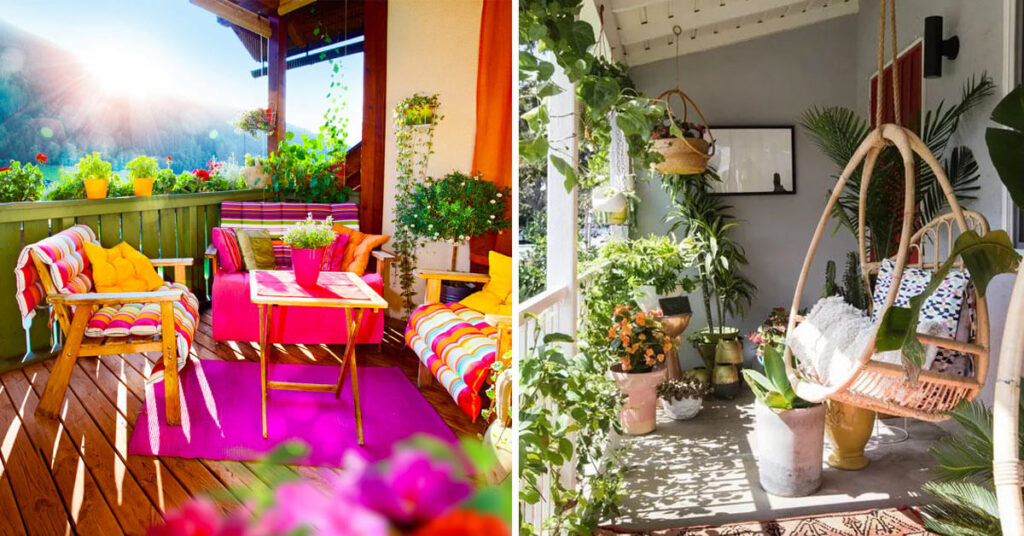 Come arredare le pareti del terrazzo