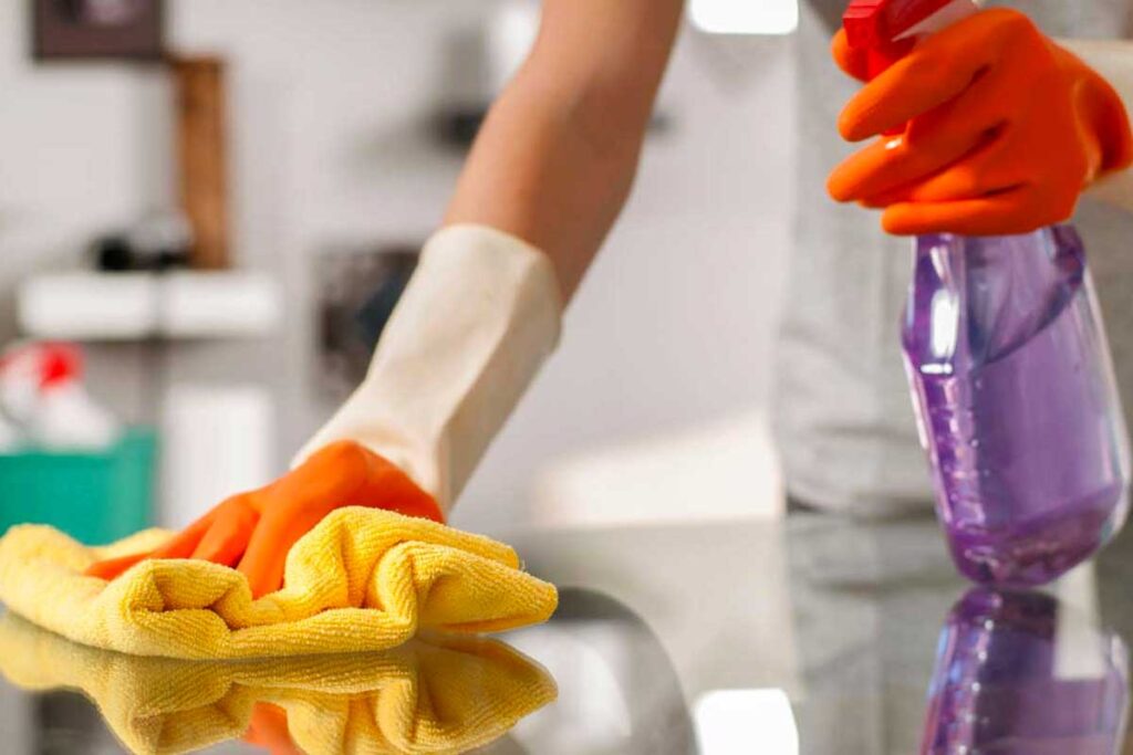 Strategie di pulizie di casa