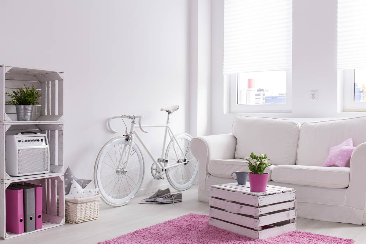 tavolino fai da te con cassette di legno