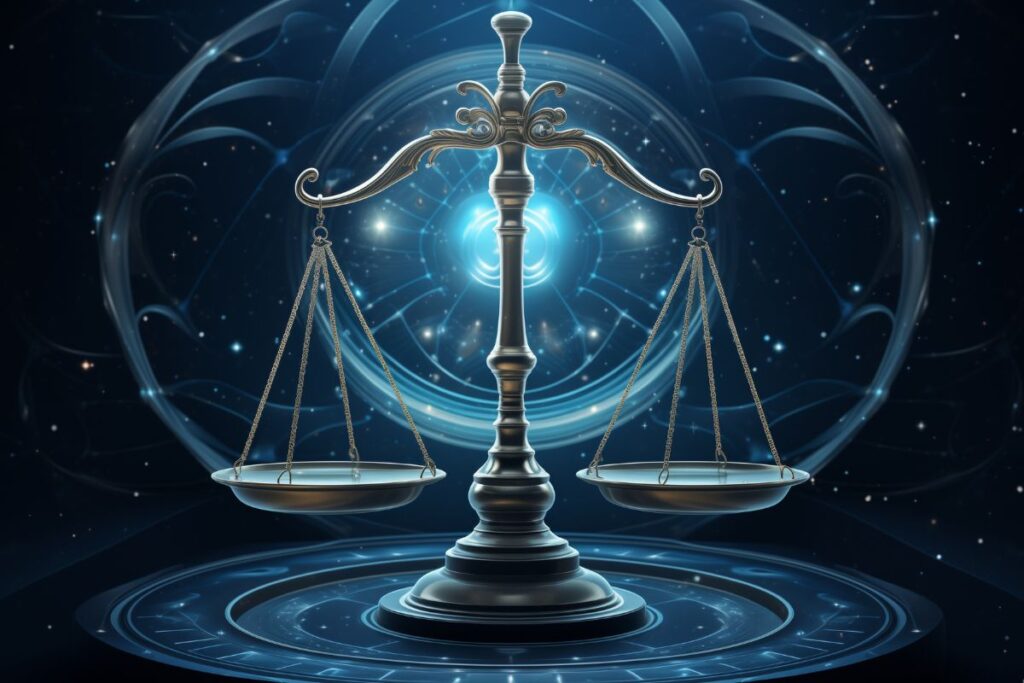 Segno zodiacale l'uomo della Bilancia