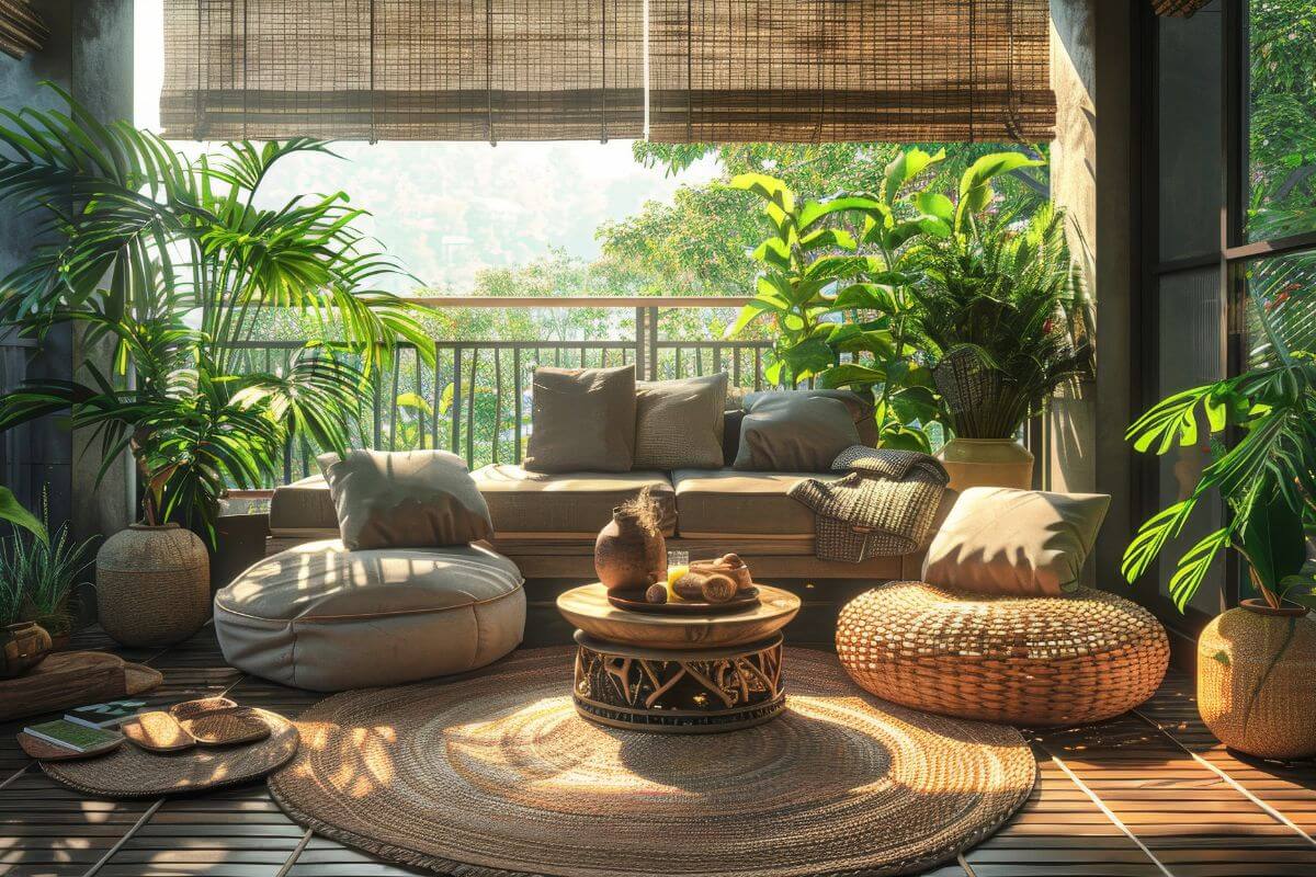 Come usare il bambù per preservare la privacy del balcone