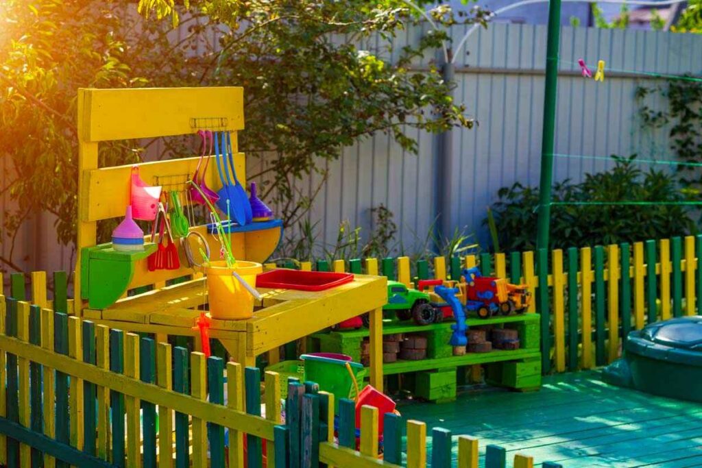 pallet e giochi bimbi