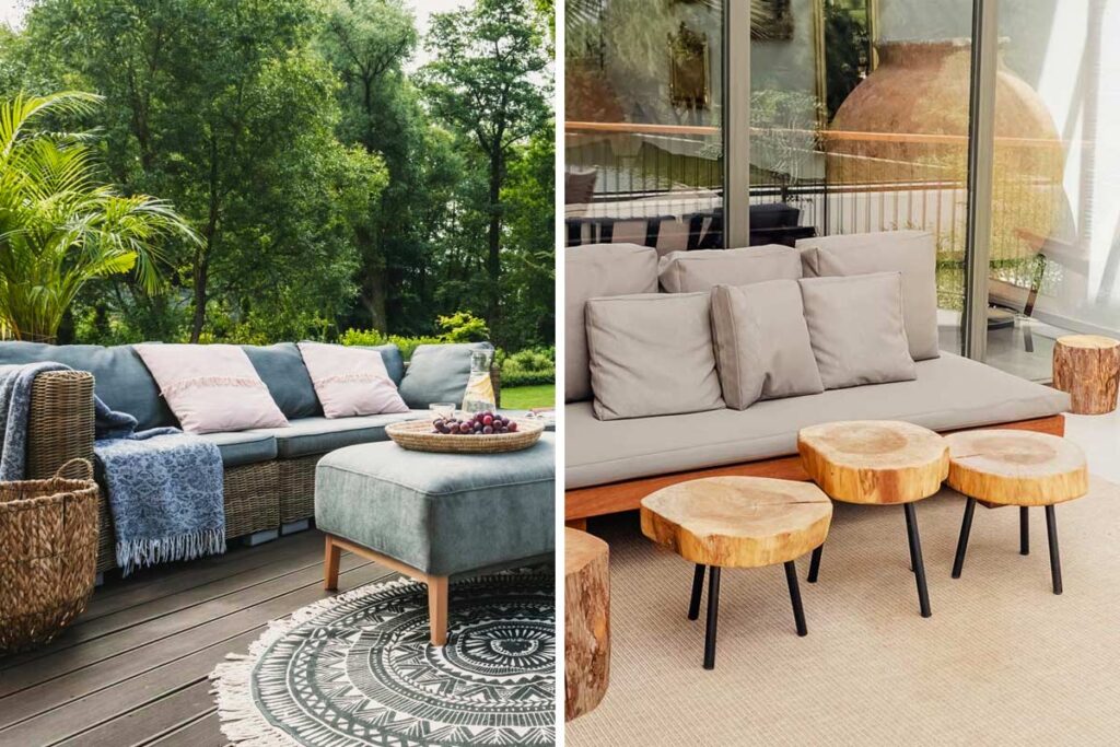 Stile scandinavo per il tuo terrazzo