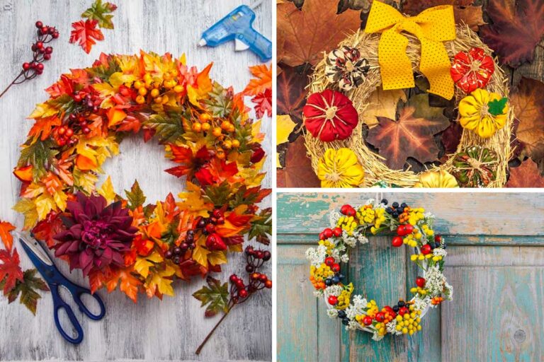 Idee fai da te per una ghirlanda autunnale: decorazioni che incantano Idee fai da te per una ghirlanda autunnale