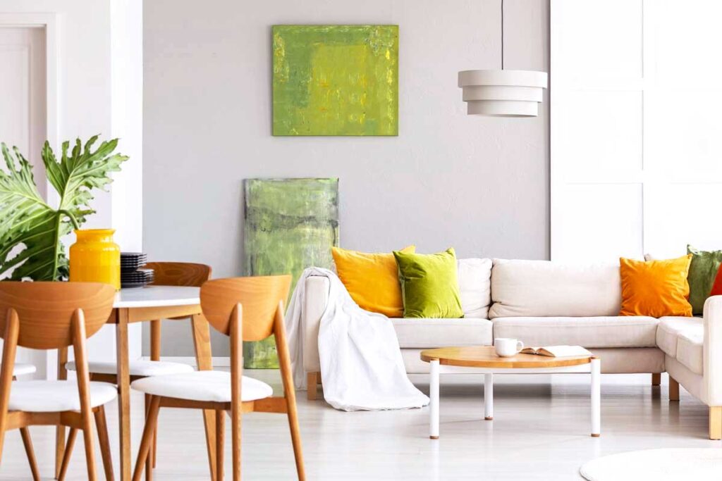 Arredare la casa moderna in autunno