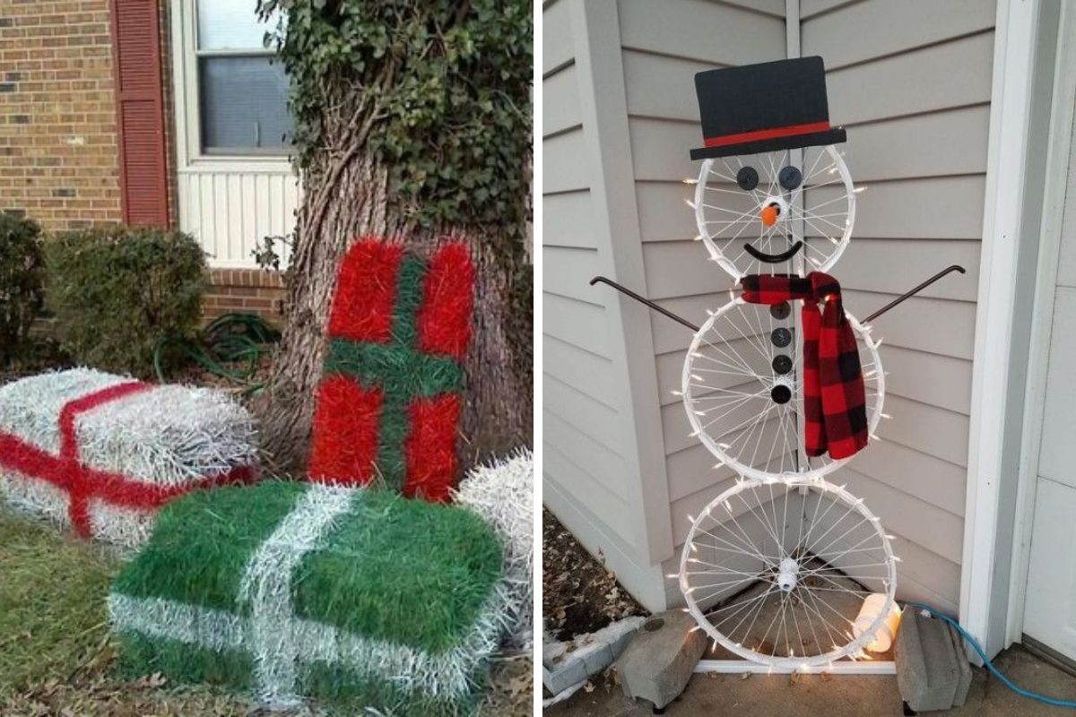 decorare gli esterni per Natale