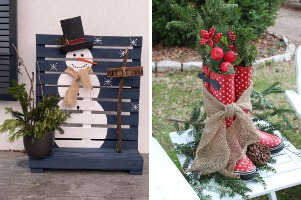 Decorazione per esterni Natalizi originali