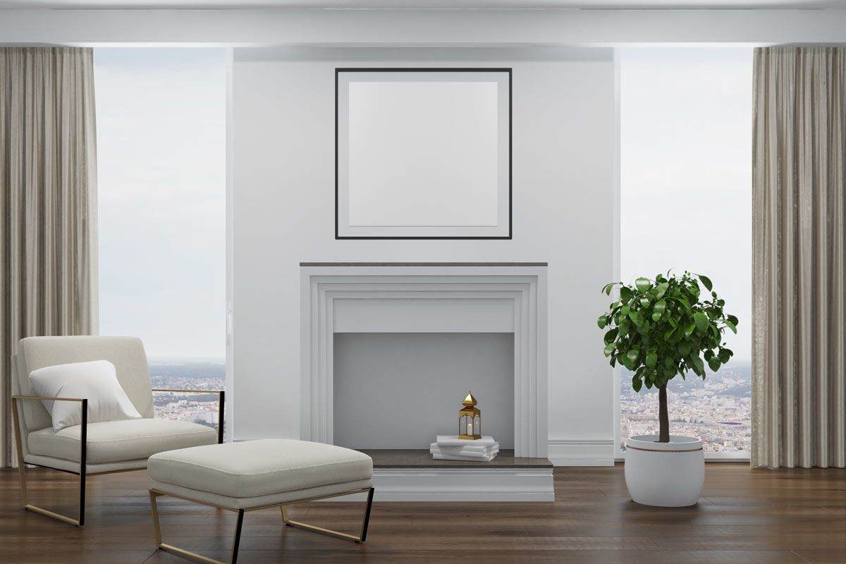 come personalizzare un camino finto