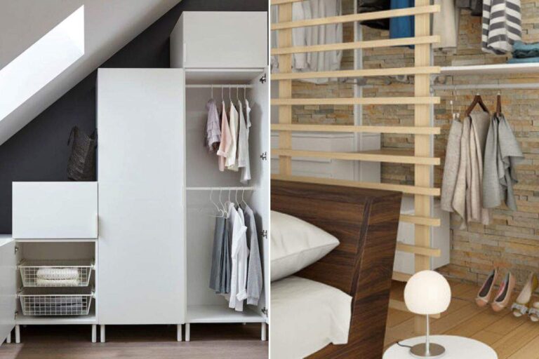 Armadi e dressing per spazi piccoli: idee smart e funzionali dove posizionare armadi negli spazi piccoli