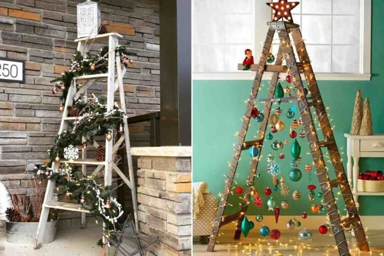 Riciclare una vecchia scala a Natale: le idee più creative da provare subito come usare una vecchia scala per creare decorazioni natalizie