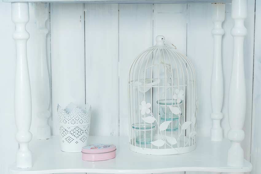 Portacandele in gabbiette