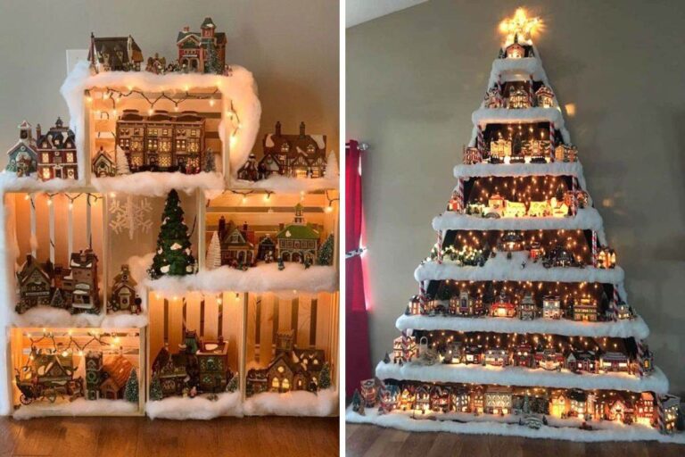 Crea un villaggio di Natale fai-da-te: sorprendi tutti con idee magiche Crea un villaggio di Natale fai-da-te
