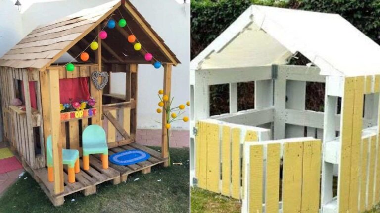 Come costruire una casetta in pallet: tante idee da copiare per il tuo giardino realizza una casetta fai da te in pallet