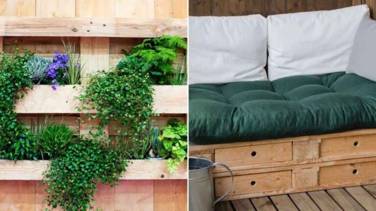 Come arredare il balcone con i pallet: 7 idee semplici e low cost come decorare il balcone con il pallet