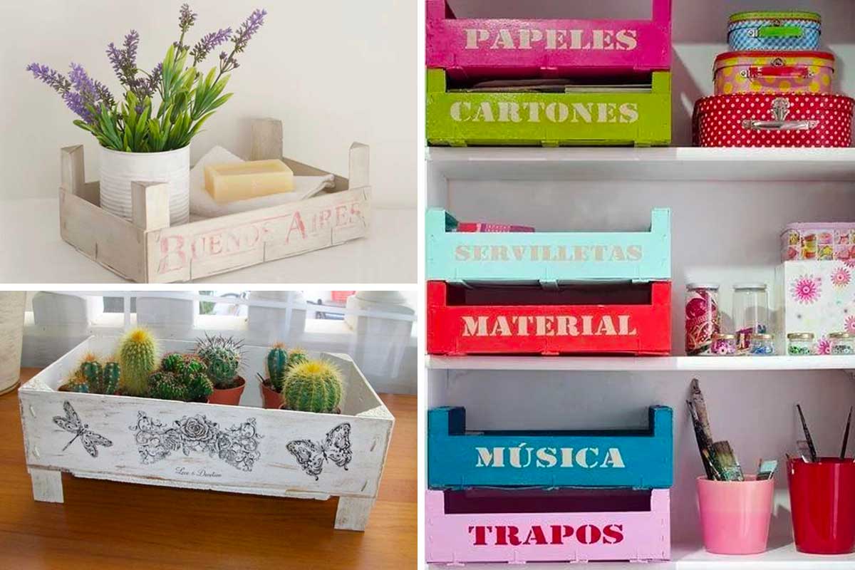 idee riciclo creativo cassette delle fragole